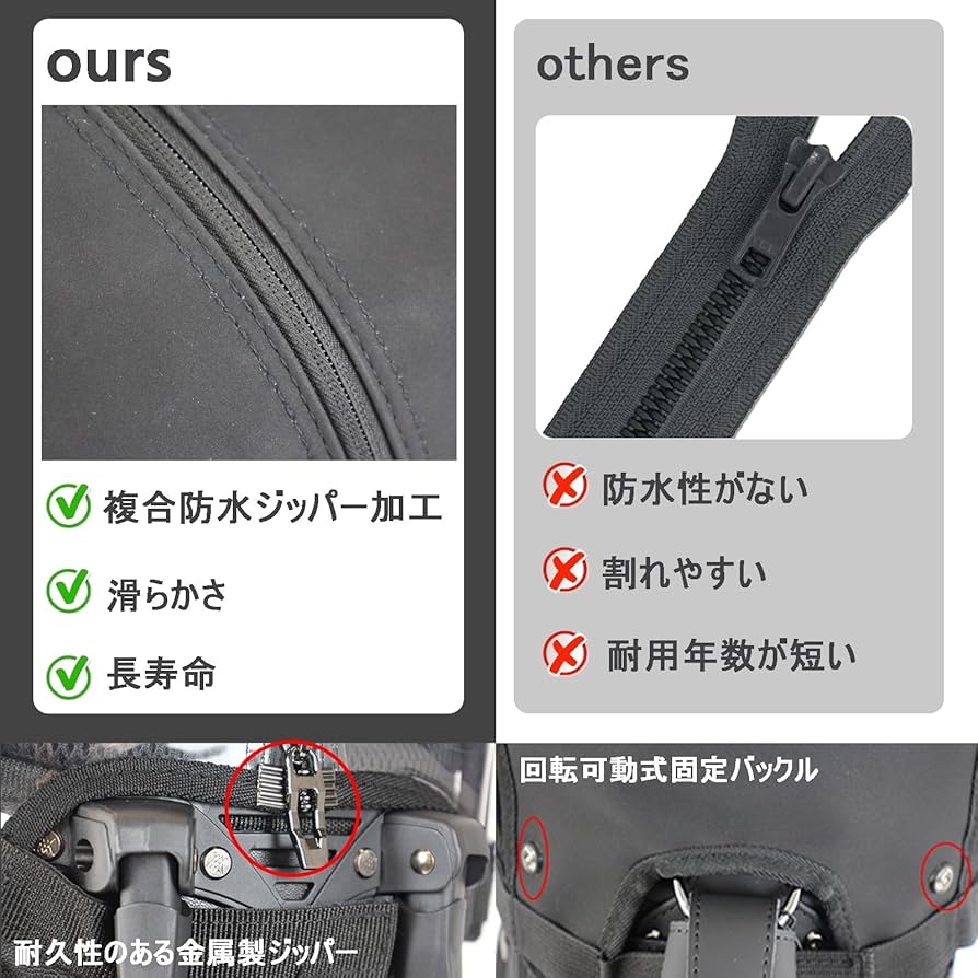 Posma RC010D ゴルフバッグカバー レインカバー 2枚 セット 雨 防水　ゴルフ傘ホルダー 傘スタンド 2個 z2zed1b Posma RC010D ゴルフバッグカバー レインカバー 2枚 セット 雨