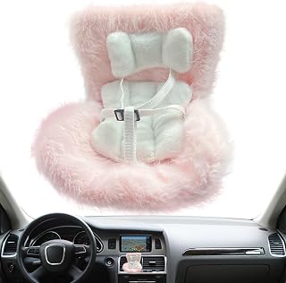 Asiento de coche para bebé | Clip para rejilla de ventilación 17 cm Asiento | Accesorio de moda suave para coleccionistas niñas