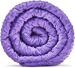 TONGDADA Couverture pondérée en velours de 40''x60'',7lbs | Couverture à jersey confortable et souple, de luxe avec perles en verre premium.