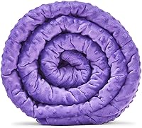 Vista 18 de TONGDADA - Manta con peso, para el hogar (blanca, de 40 x 60 pulgadas, 5 libras)