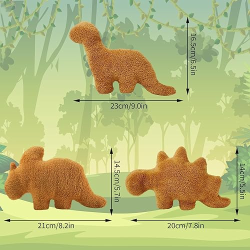 Miniatura 2 de Almohada de pepitas de dinosaurio de pollo, decoración de habitación, decoración del hogar, juguetes para niños, almohada de viaje, juguete de