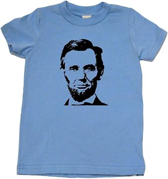 Amazon.com: Abraham Lincoln Presidente de los Estados Unidos XVI ropa  infantil niño o niña Camisetas : Ropa, Zapatos y Joyería