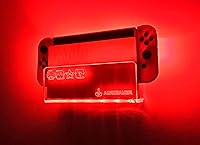 Vista 7 de ACRIGAMER Wall Mount for Nintendo Switch O NS OLED with RGB LED Kit Multi-Colour