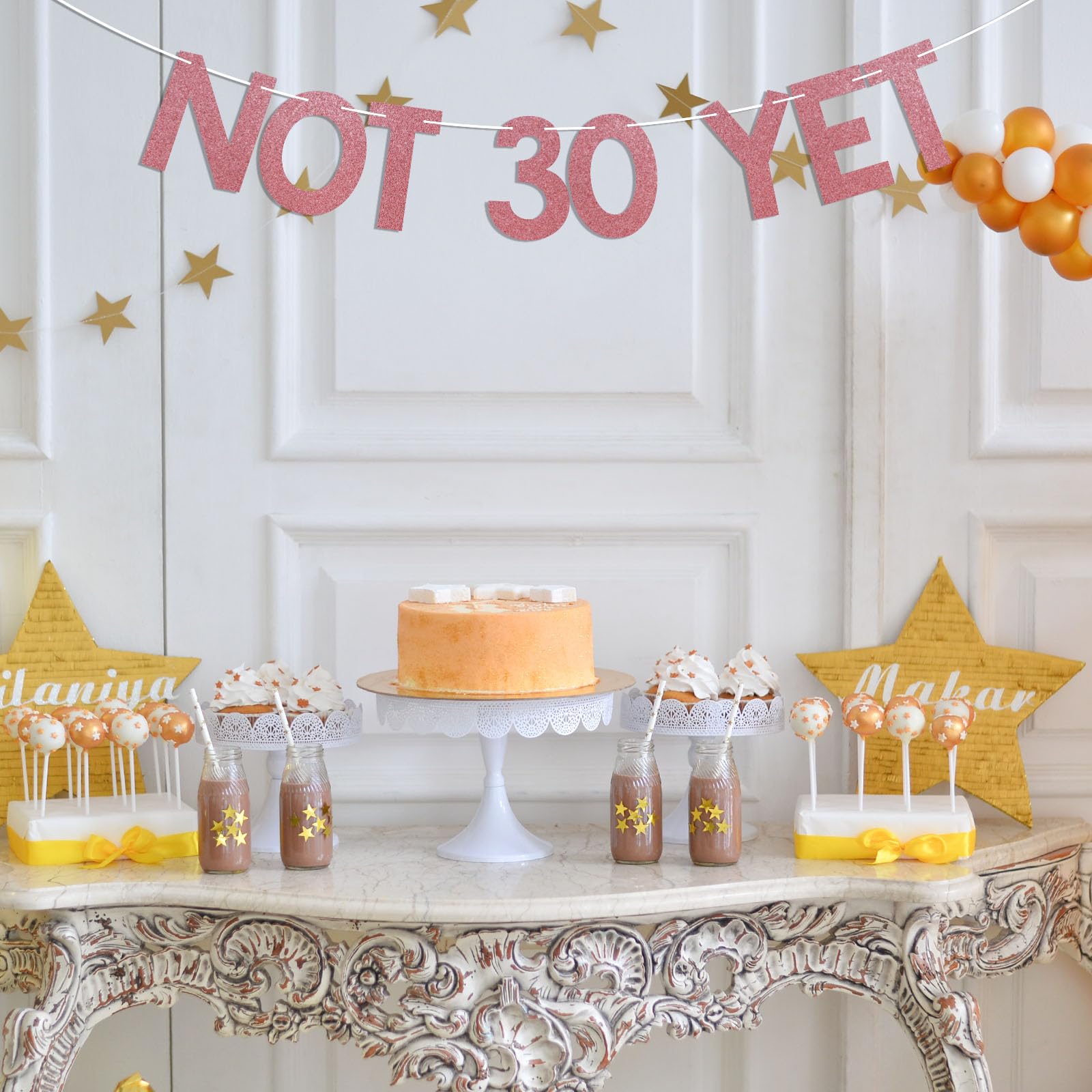 Amazon.com: Not 30 Yet Banner - Last Year In My 20s, Twenty