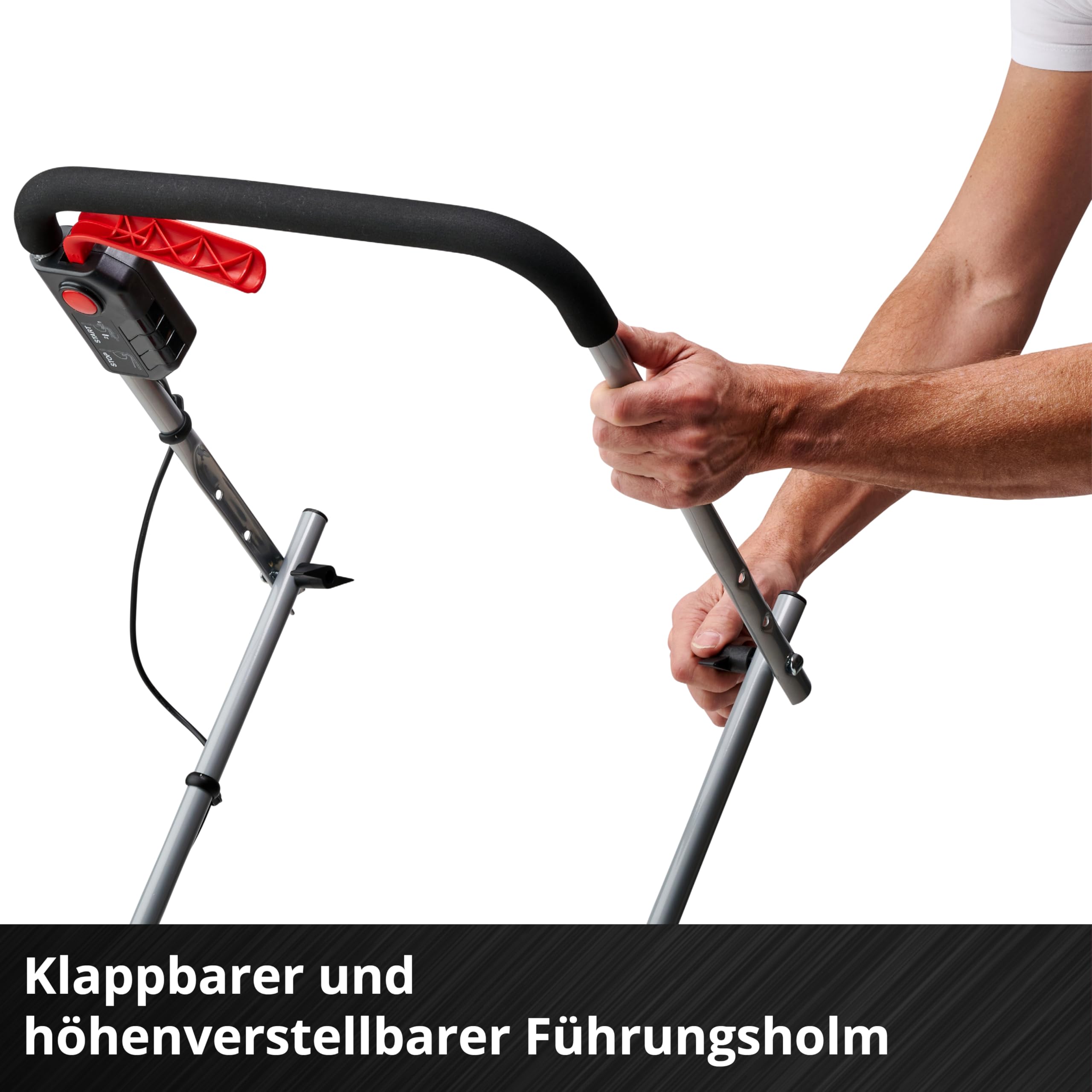 Einhell Akku-Vertikutierer GC-SC 18/28 Li (1x 4,0 Ah) Power X-Change (18 V, Brushless, 28 cm Messerwalze, 3-stufige Arbeitstiefeneinstellung, inkl. 1x 4,0 Ah Akku & Ladegerät)