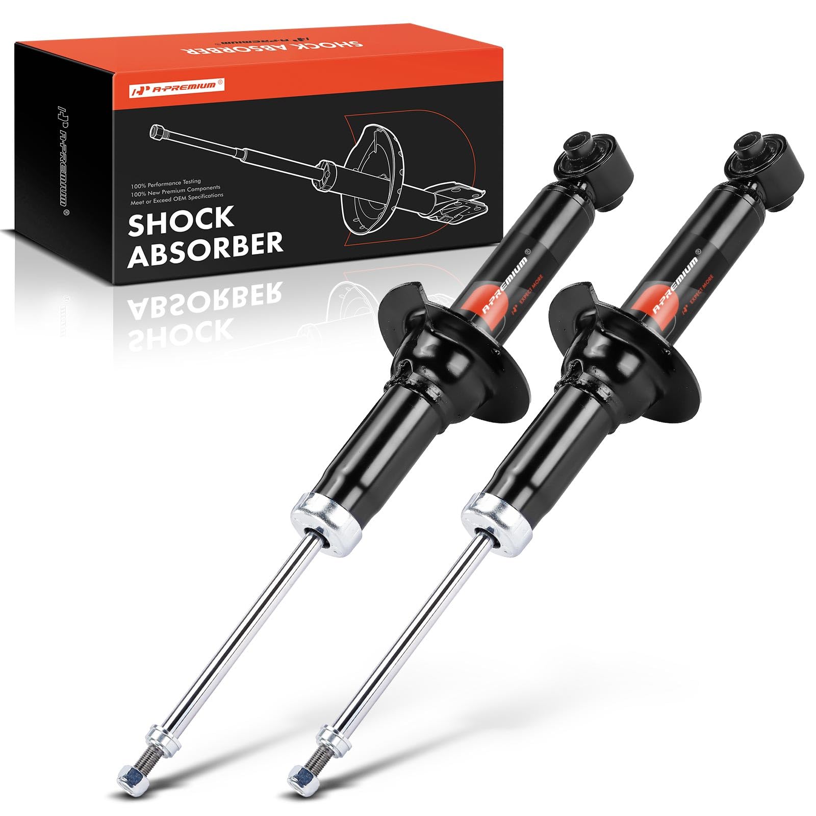 Amazon.com: A-Premium Rear Shock Absorber Compatible with Subaru