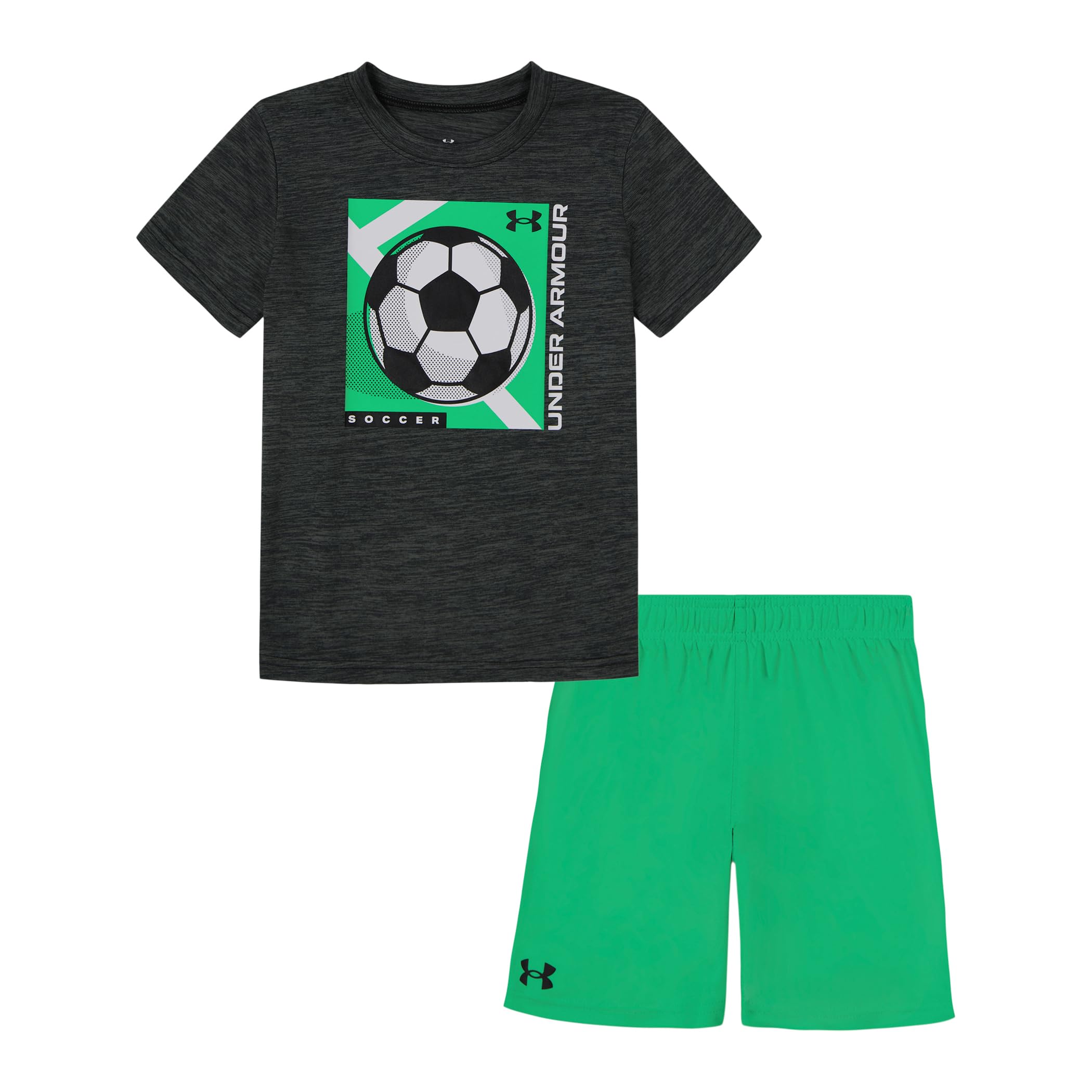 Under Armour Boys' 2-piece Short Sleeve Graphic T-Shirt and Shorts Set