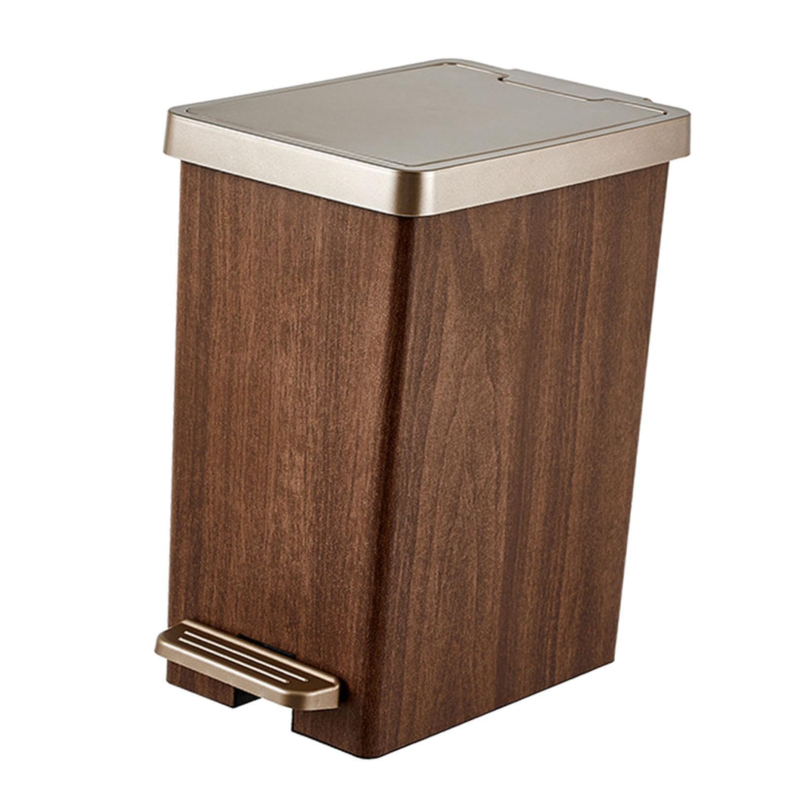 Poubelle décorative et Pratique, légère et résistante, avec Couvercle et pédale, idéale pour la Chambre.