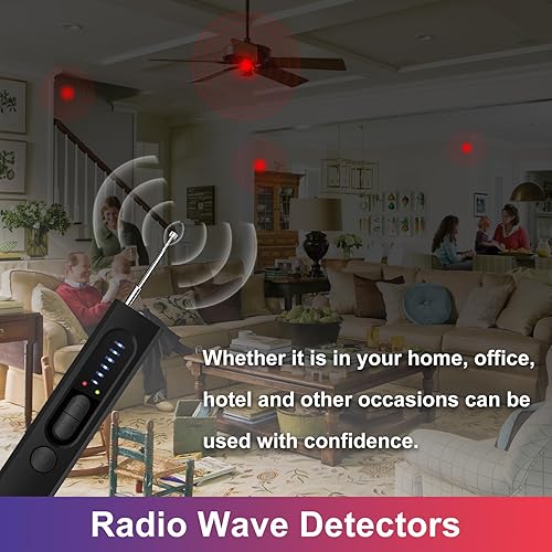 Miniatura 4 de Detector de cámara de alta sensibilidad, esencial para viajes, hogar, seguridad de oficina