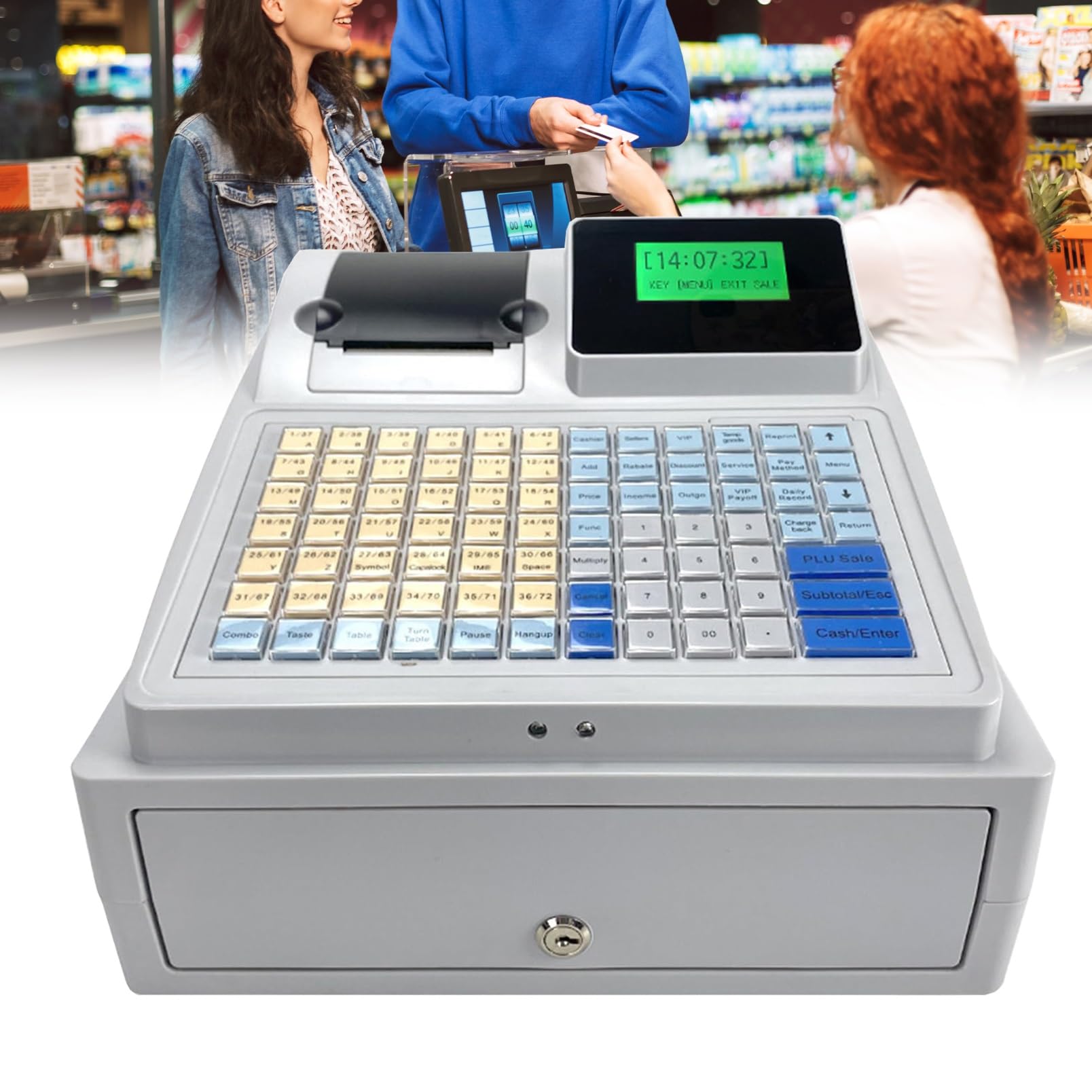 【supermarket】class / CCES08UNI A Amazon.com: KYZTMHC Supermarket Checkout Electronic Cash