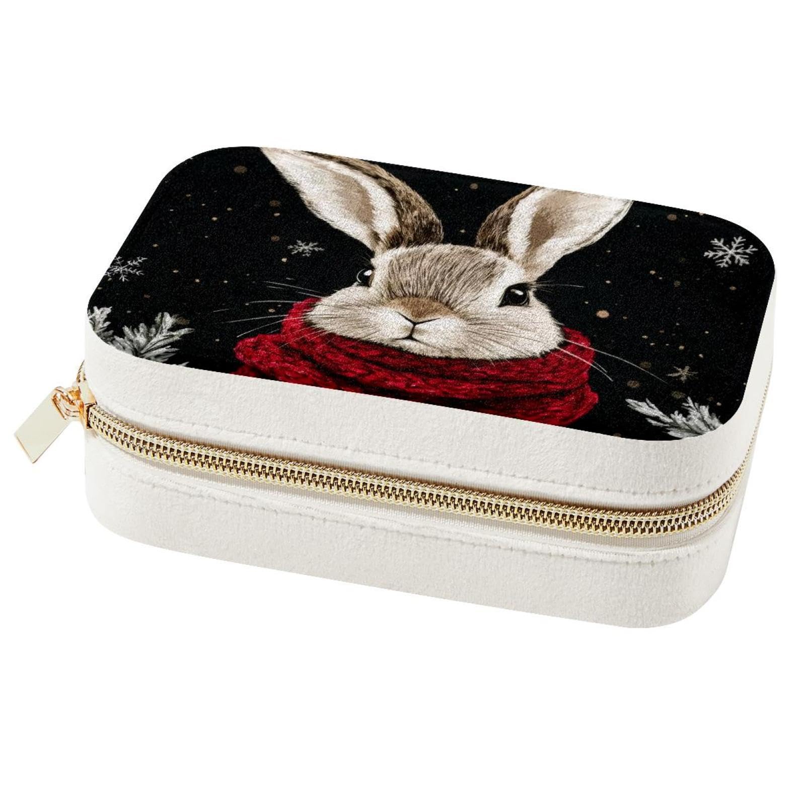 Boîte à bijoux portable pour voyager l'esprit léger avec vos bagues