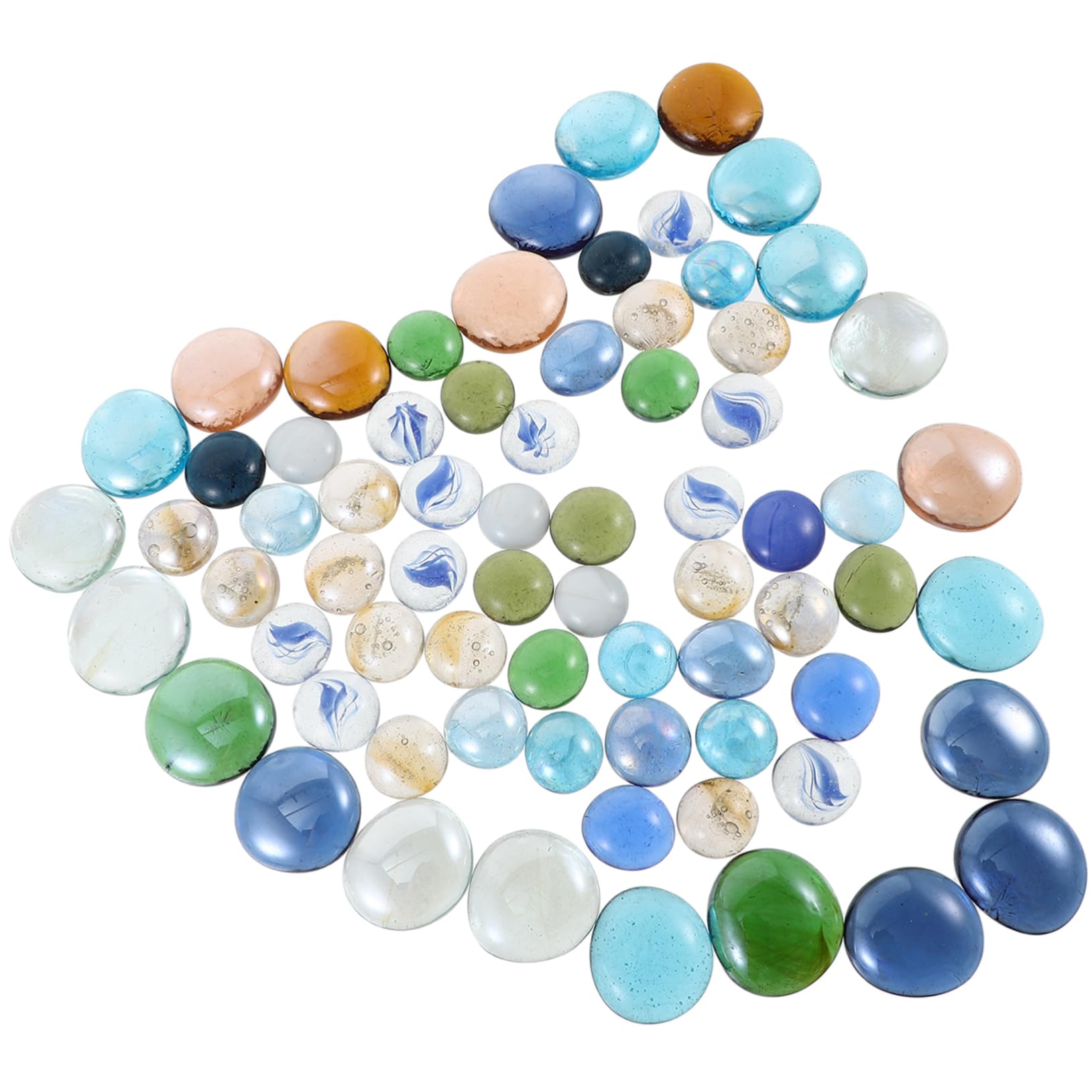 ifundom 1Bag Aquarium Landscaping Fluorescent Decorative Rocks for Fish Tank Healthy and Durable Gravel for Unique Aquarium Decor and Landscaping