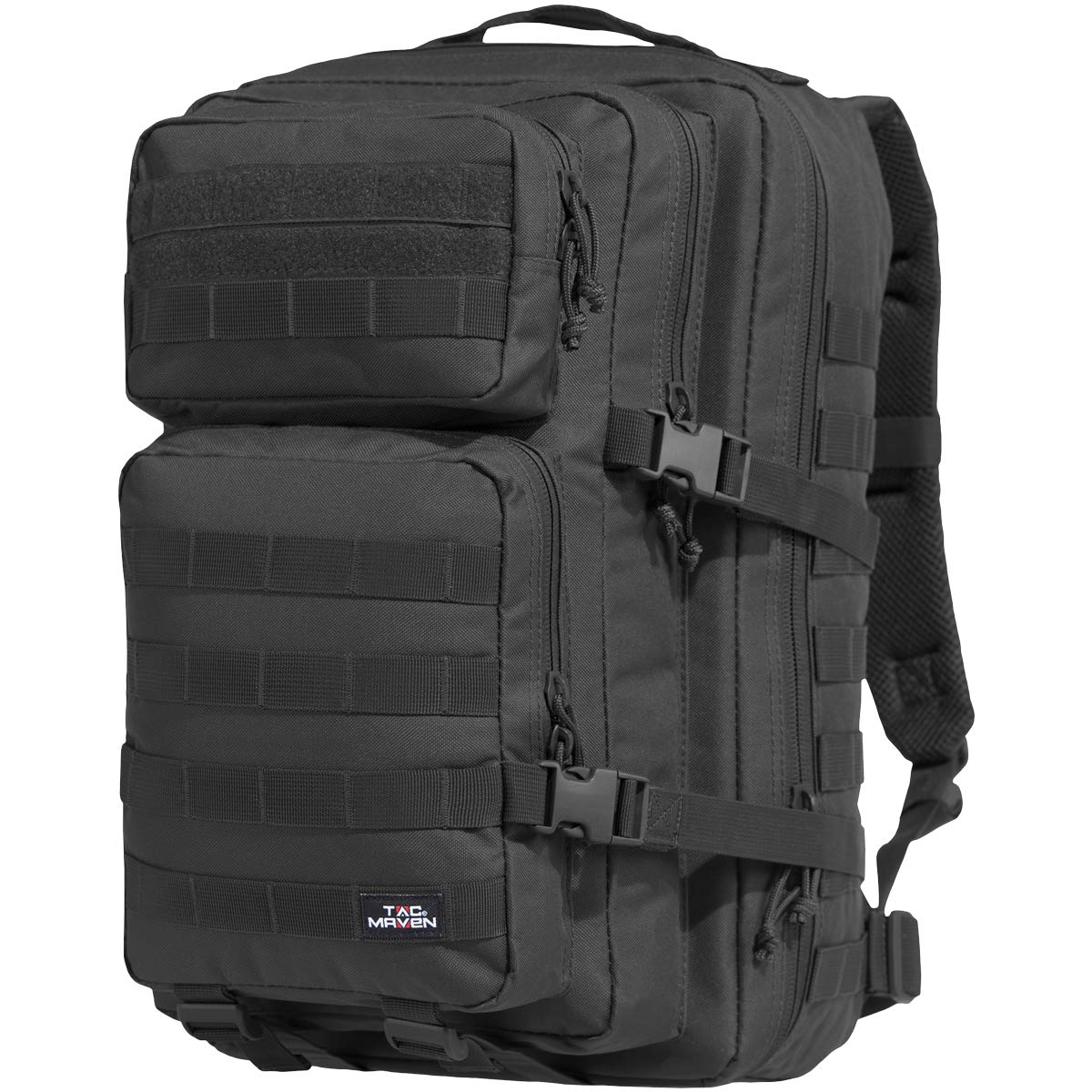 TAC MAVEN Assault - Mochila grande, color negro