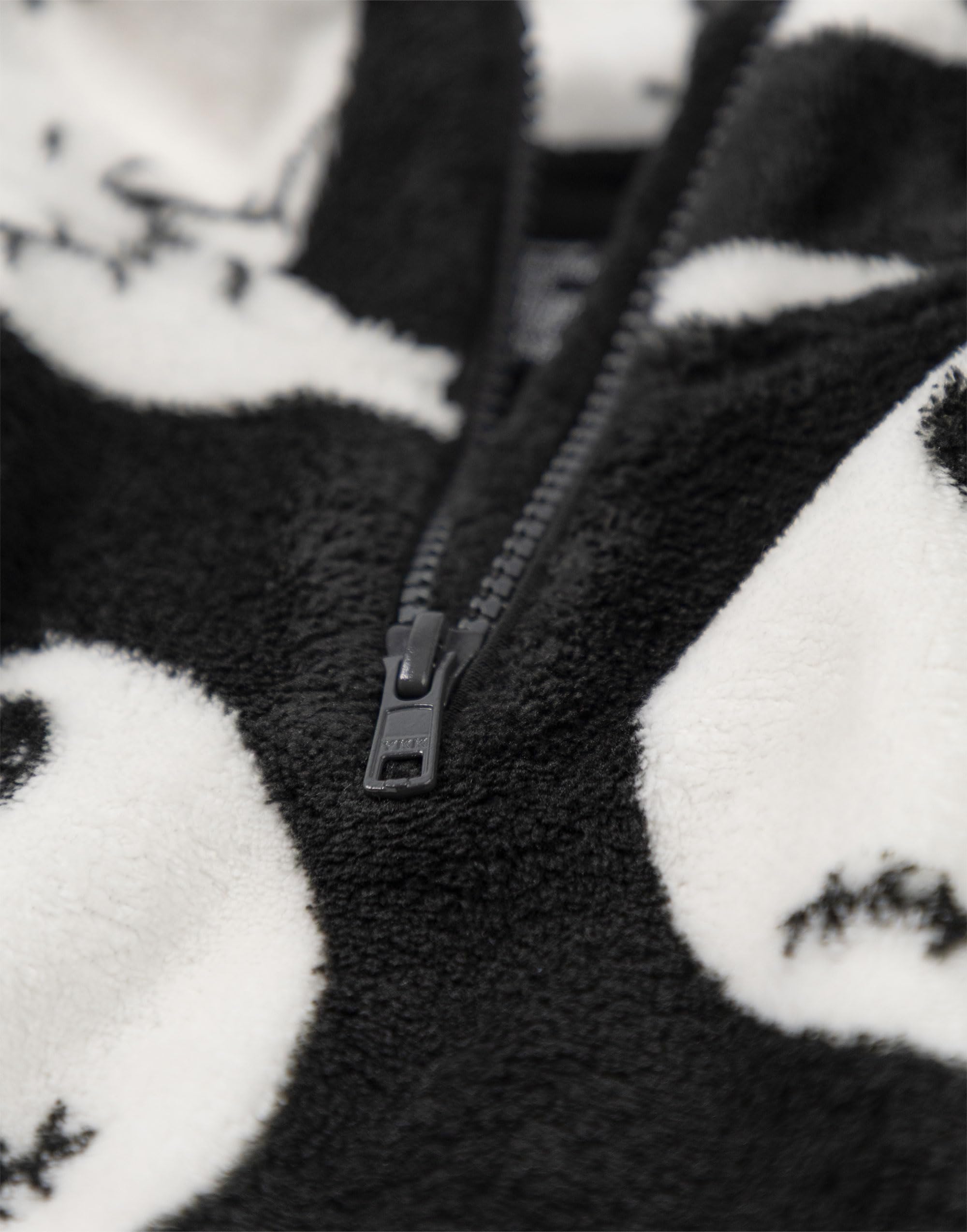 Disney Suéter Polar Negro Jack Skellington Pesadilla Antes de Navidad para Mujer Manga Larga Halloween Ropa Informal