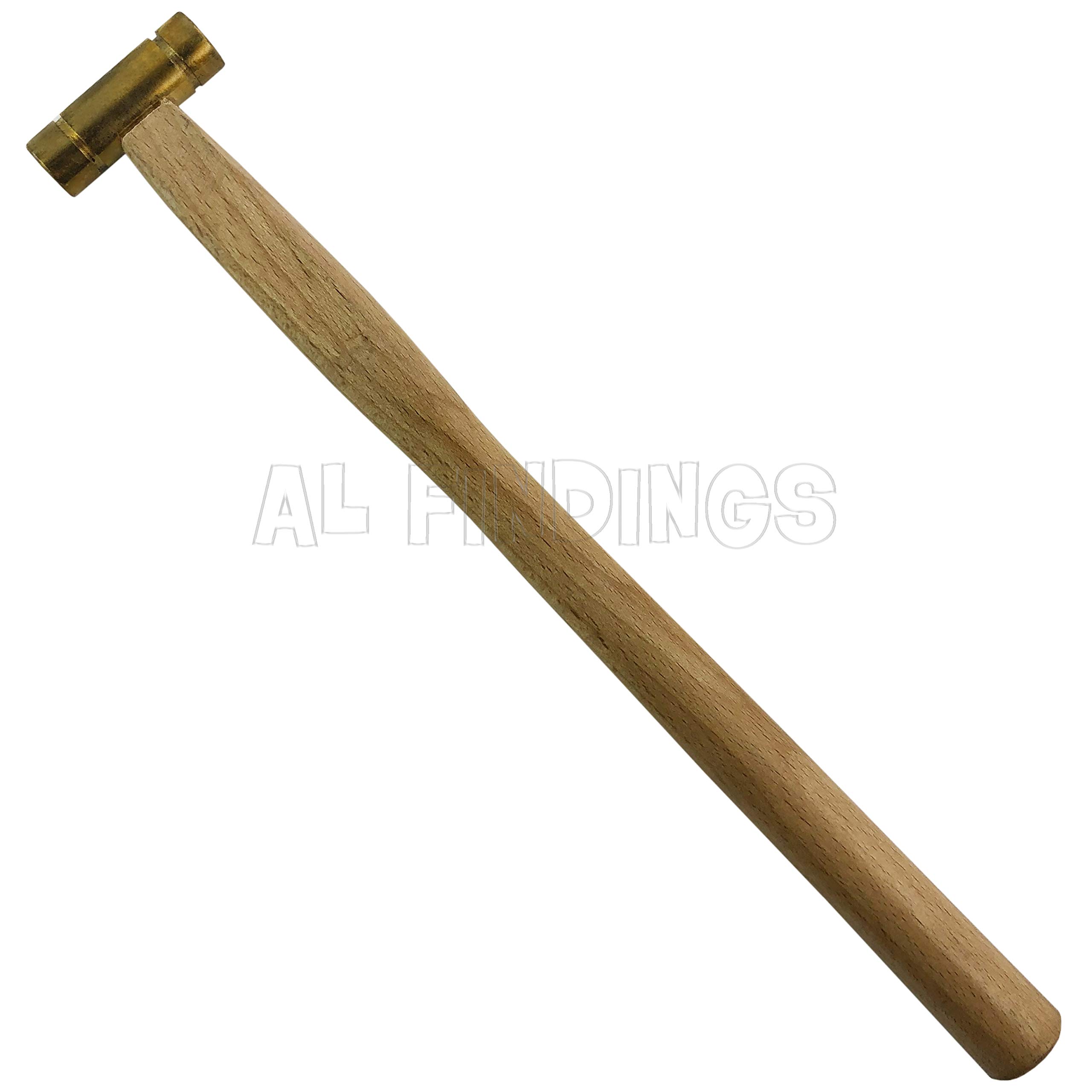 Jewellers Tools 2 Oz Brass Hammer Flat Heads Solid Brass Metal Smith Hobby Craft
