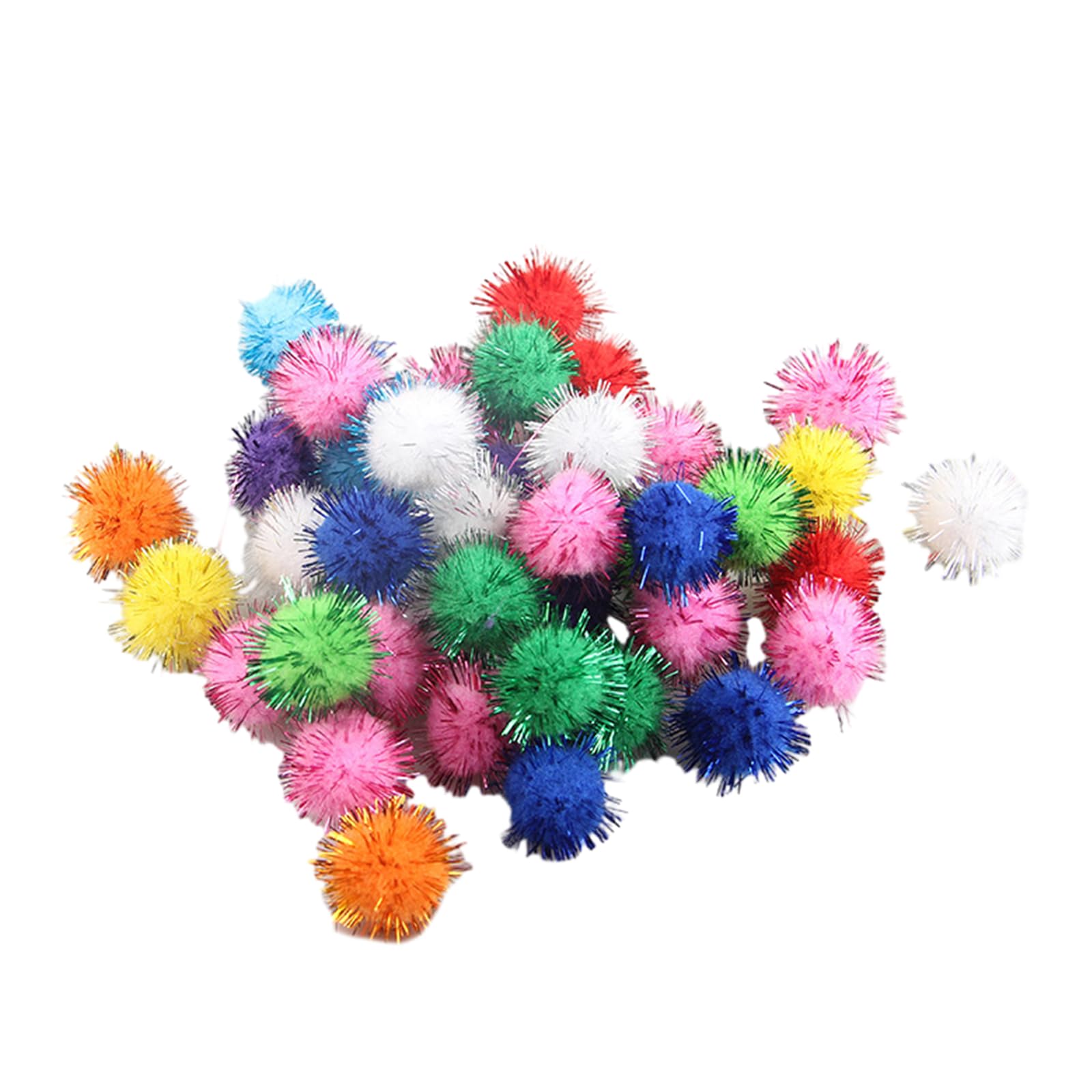 Pompon à Paillettes Argent 5 Mètres - Garniture Scintillante Pour Costumes, Déco, Bricolage