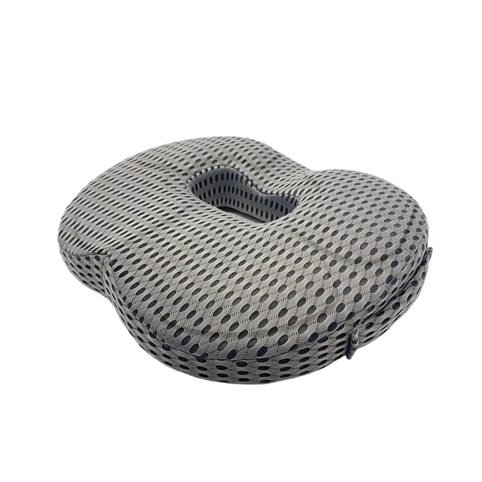 Cojín de Asiento Cojín ortopédico 3D para Asiento, cojín de Oficina, coxis, Alivio del Dolor de Cintura, protección Lumbar, Asiento de Coche para el hogar Cojin Antiescaras(Mesh Dark Grey)