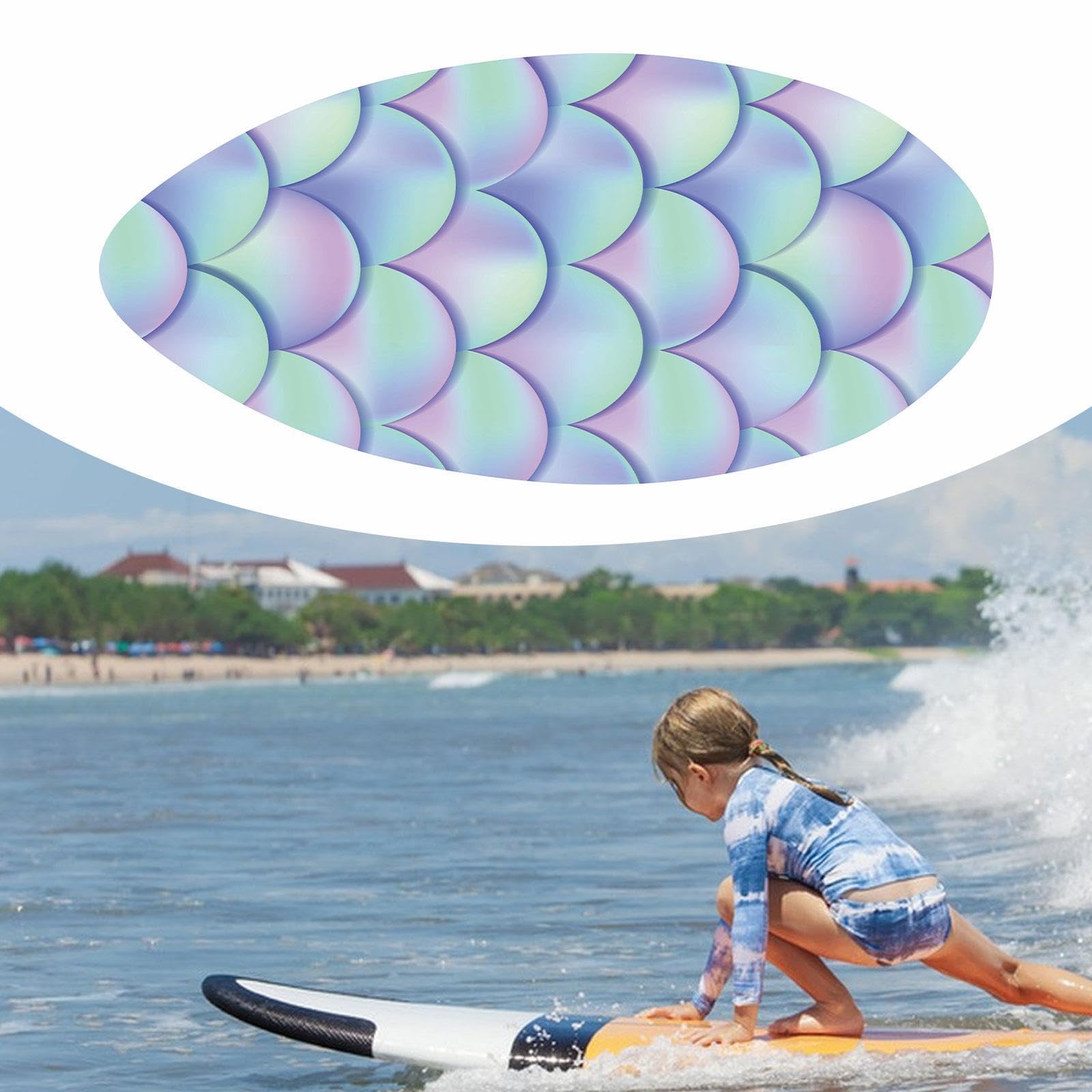 Skimboard Surf per Spiaggia con Struttura in Legno Resistente Rivestimento Lucido Impermeabile Adatto a Principianti E Adulti Adatto a Bambini