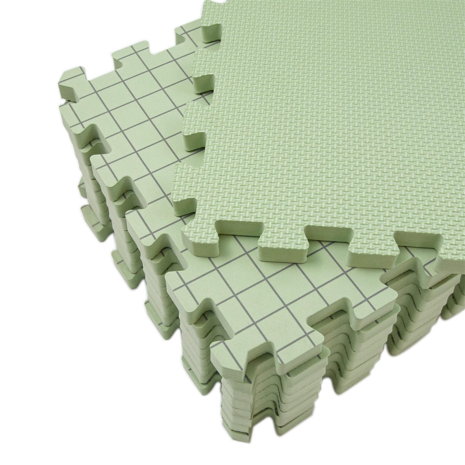 Pryntopha - Alfombrilla de bloqueo de punto desmontable de 32 x 32 cm, incluye 100 pines en T de 38 mm para tejer hilo de manualidades, proyecto de espuma de costura
