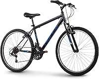 Huffy Stone Mountain Hardtail Mountain Bike: 20"/24"/26" Sizes, 6/21-Speed Shimano, Front/Dual Suspension, Comfort Saddle for Kids & Adults