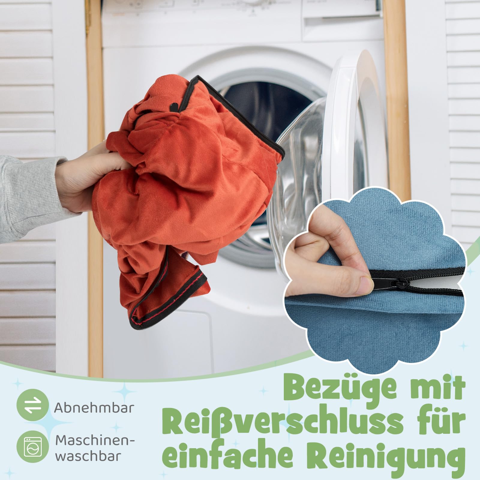 COSTWAY 4-częściowy zestaw klocków piankowych, 3 w 1, miękkie klocki ze schodami i tunelem, certyfikat EN-71, ogromne klocki do raczkowania i poślizgu, duże klocki XXL do użytku wewnątrz i na zewnątrz
