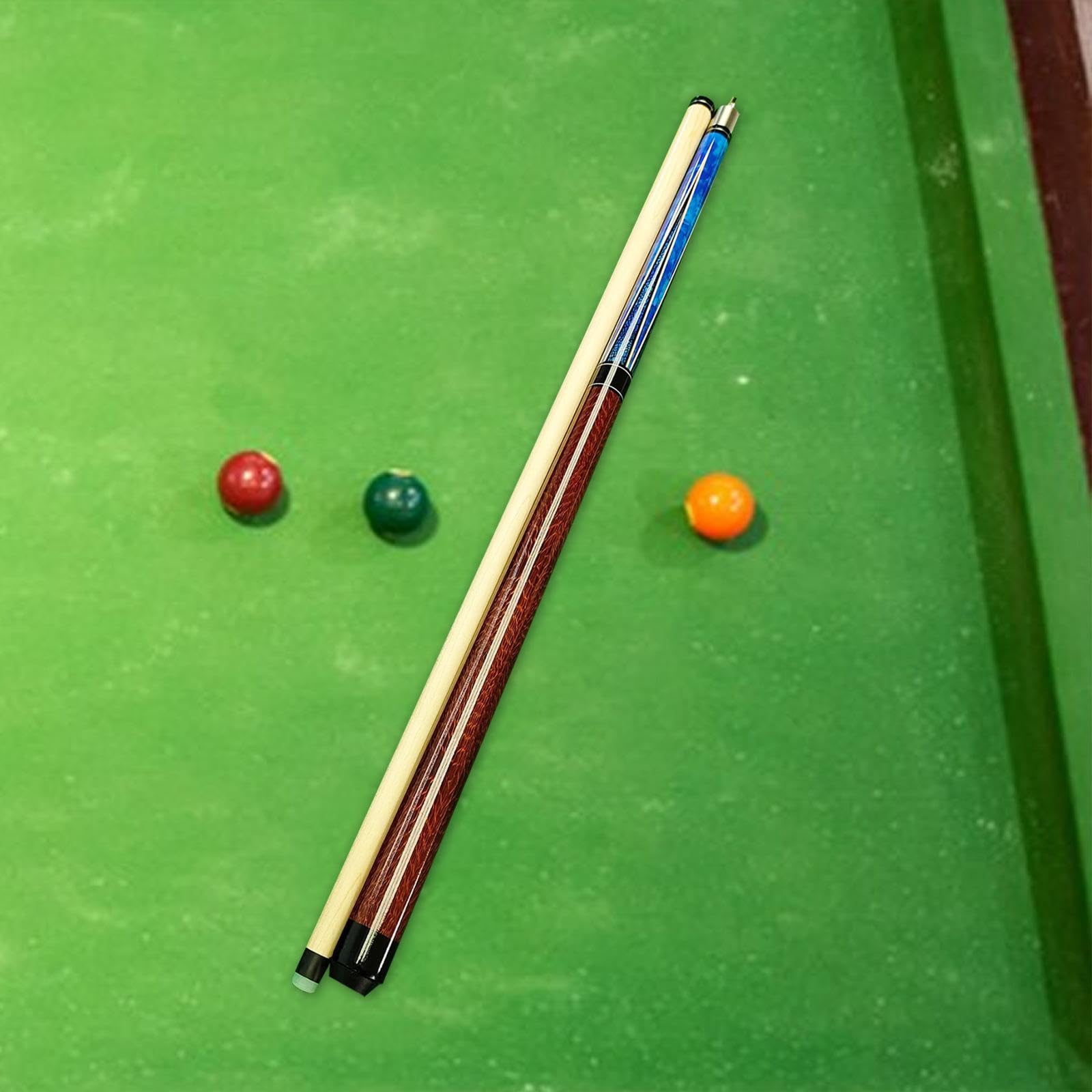 Stecca da Biliardo con Punta,8 Mm, Economica, Portatile, Ideale per Break, E Snooker, Perfetta per Partite, Bar, Allenamenti E Principiant