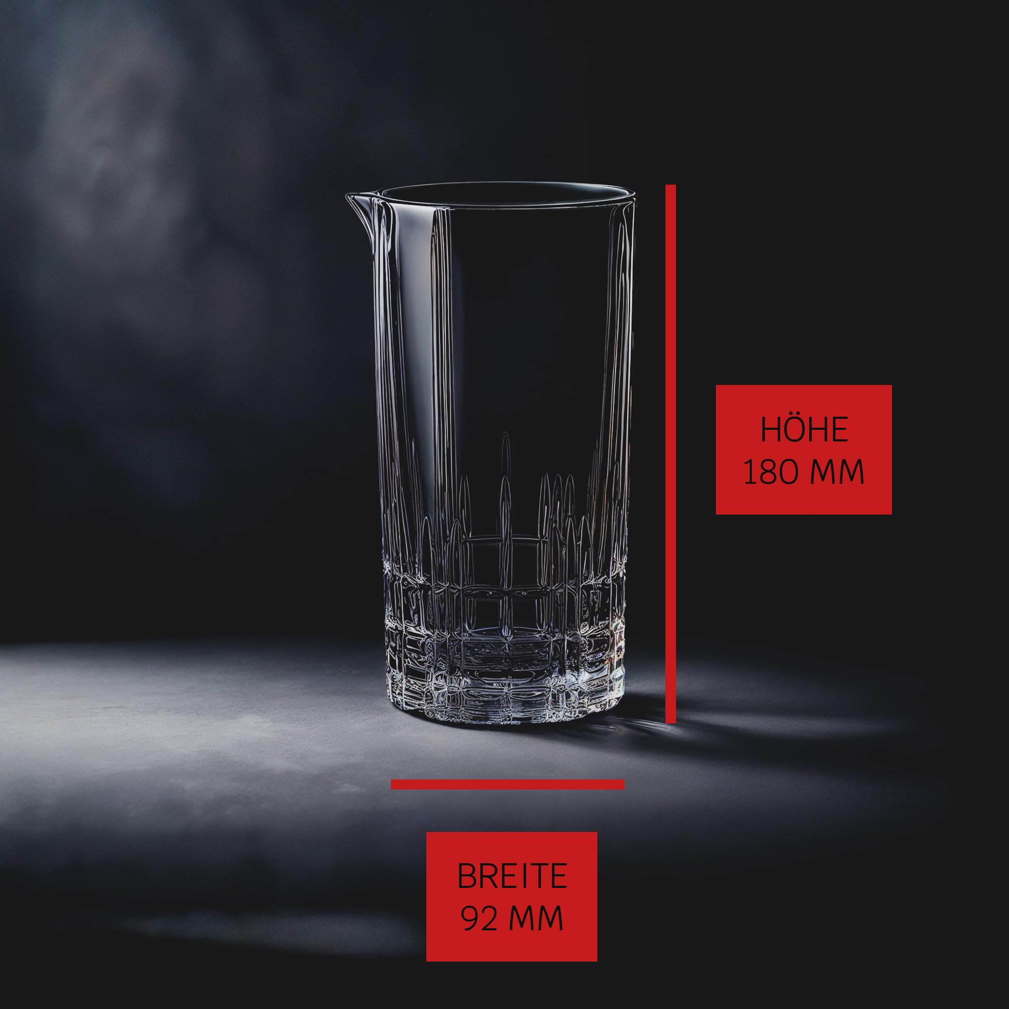 Spiegelau & Nachtmann Serve 4500153 - Vaso Mezclador para cócteles (Cristal, 740 ml)