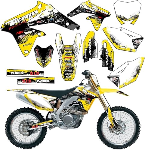 Team Racing - Kit de gráficos compatible con Suzuki 2005-2020 RM 85, Scatter