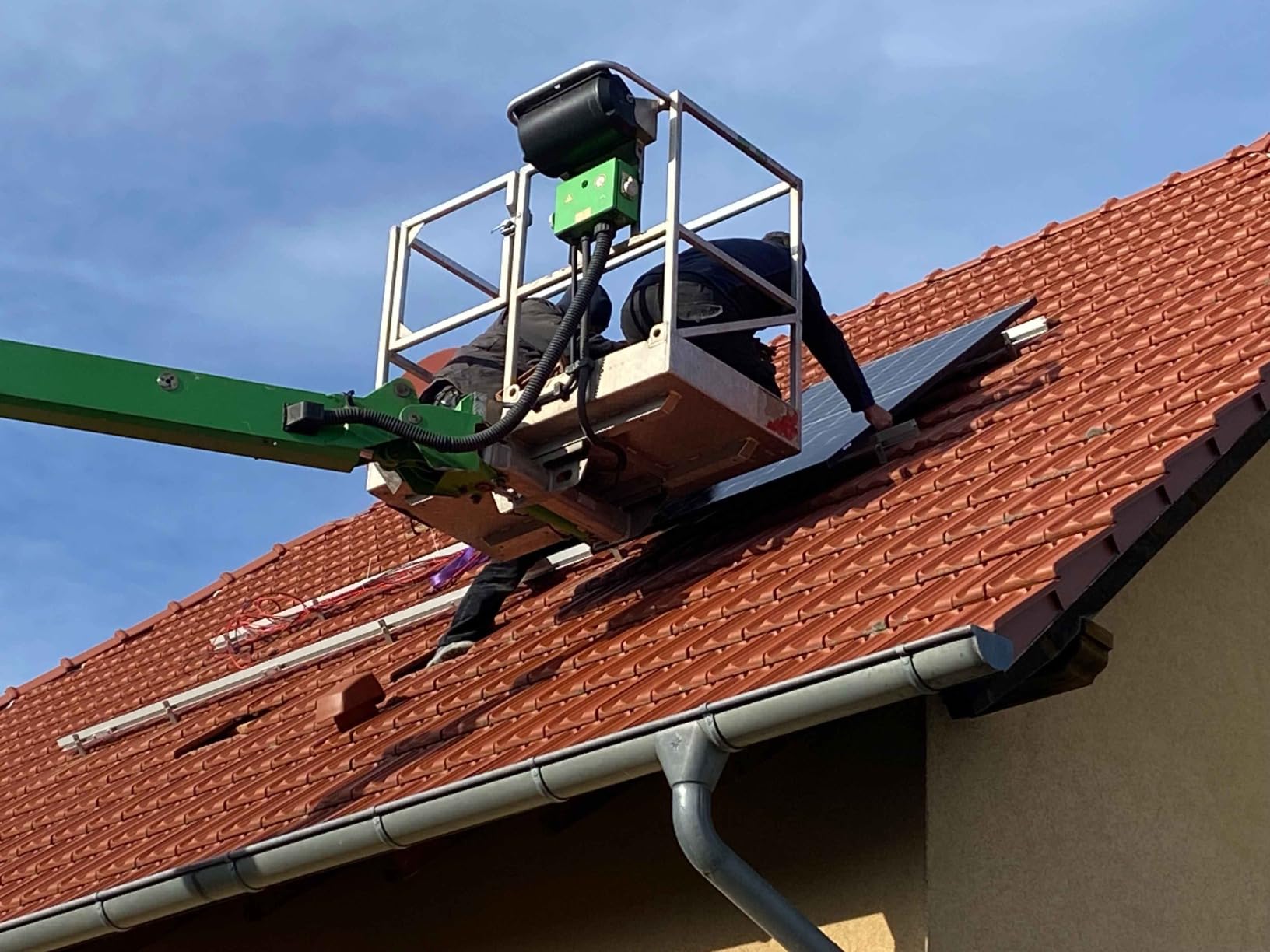 TEOV Dachhalterung für Solarmodule PV Montageset Ziegeldach mit 1500mm