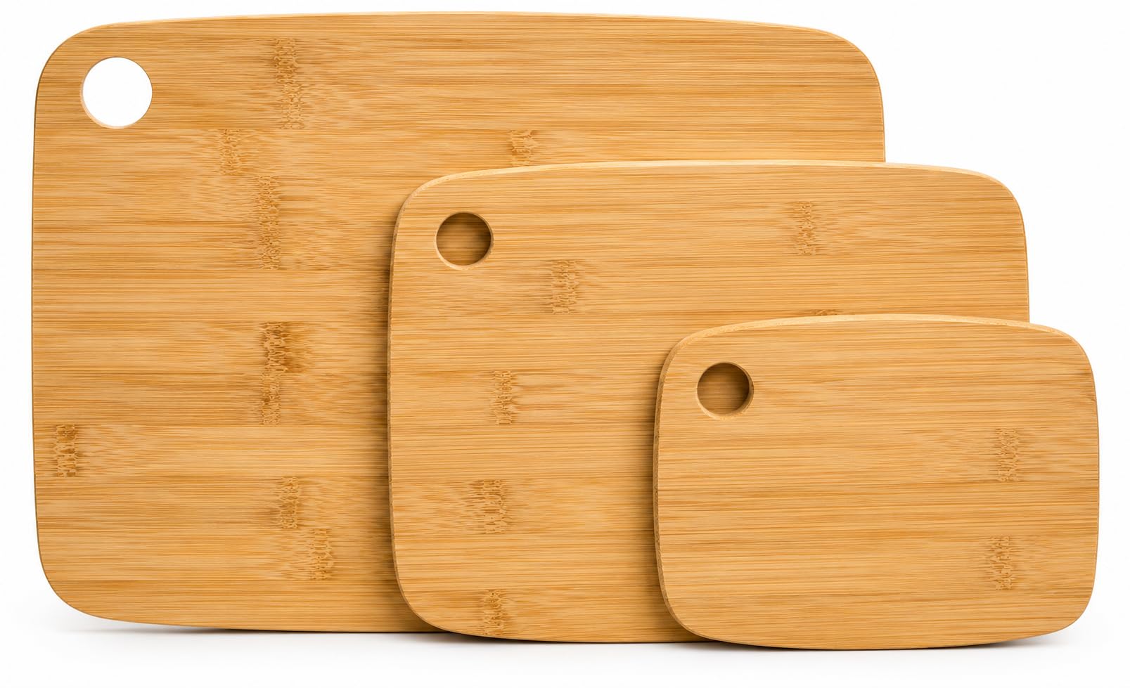 Planches à découper résistantes en bambou : set de cuisine durable et antibactérien