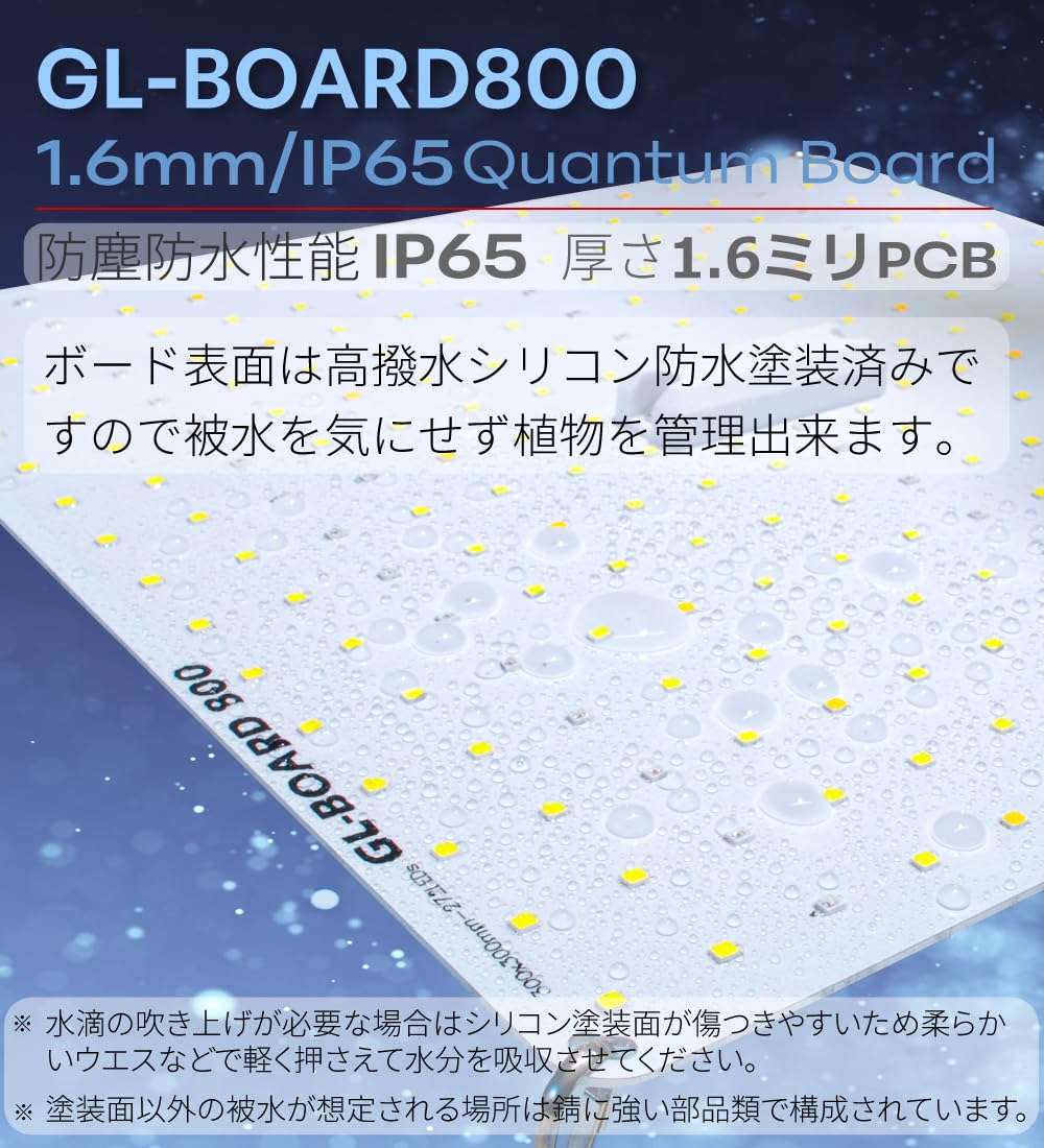 Amazon.co.jp: HaruDesign (2台セット) 植物育成ライト GL-BOARD800