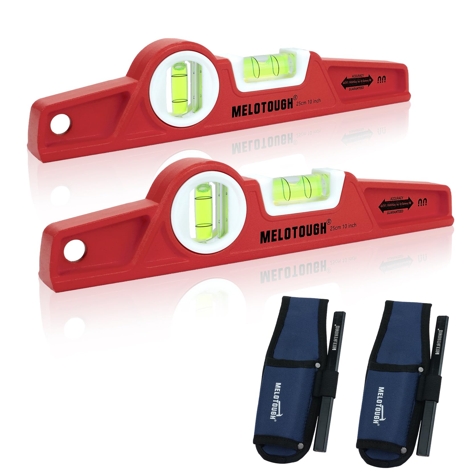 MELOTOUGH Magnetic Level - 2 Pack -1