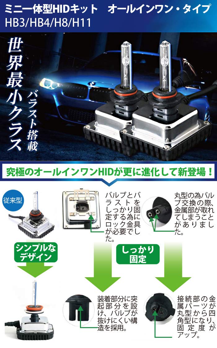 灯火採集　置き型　超小型HIDミニ化一体型55w K'sガレージ HID サーチライト 船 ボート 船舶 漁船 蟹