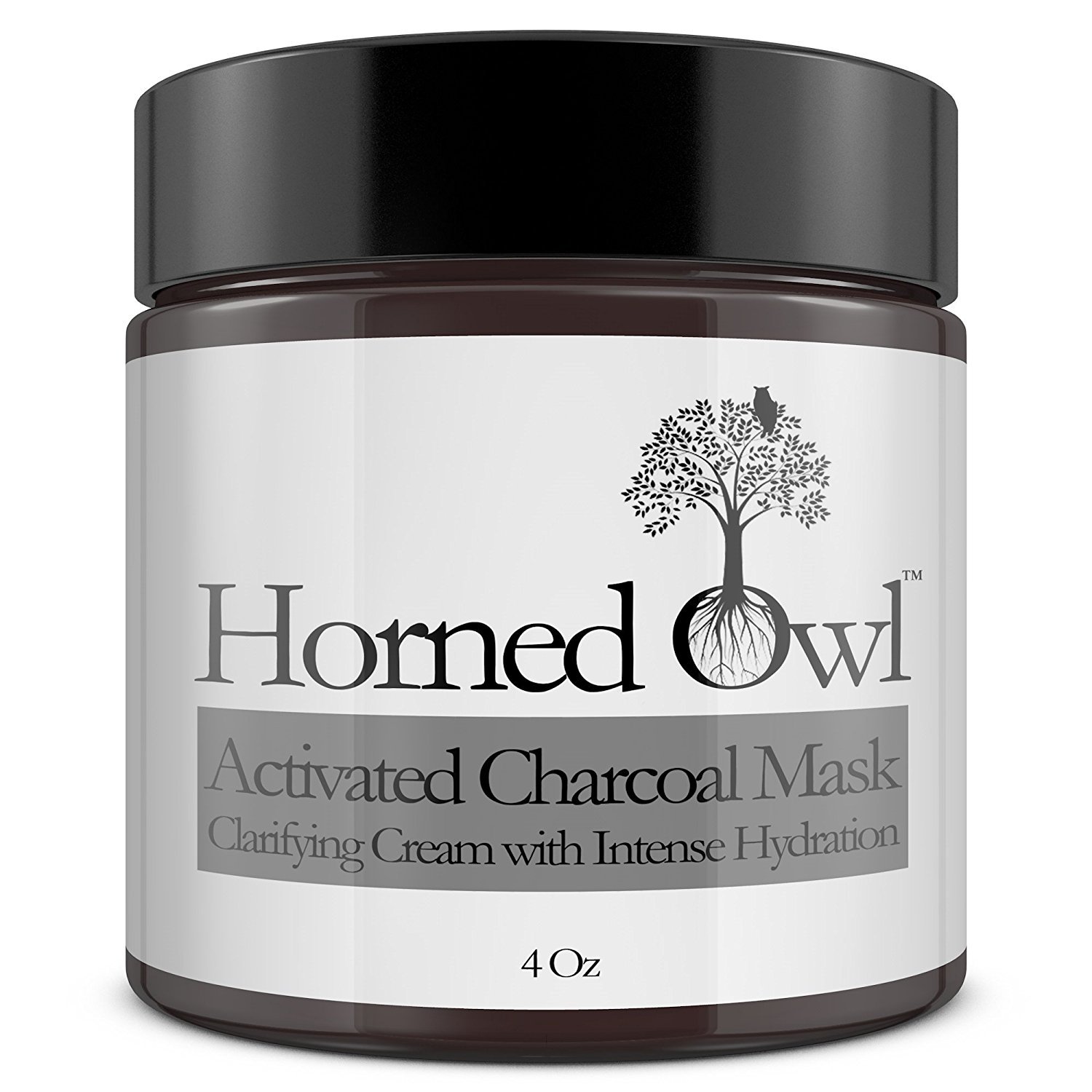 Activated Charcoal Mask for Minimizing pores, removing toxins and dirt. Natural Organic Ingredients. Helps with blackheads and acne. Deep Clean with moisturization