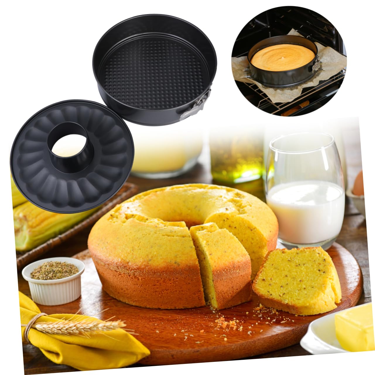 Molde Para Pasteles De Molde Redondo Para Tartas Utensilios De Cocina Duraderos