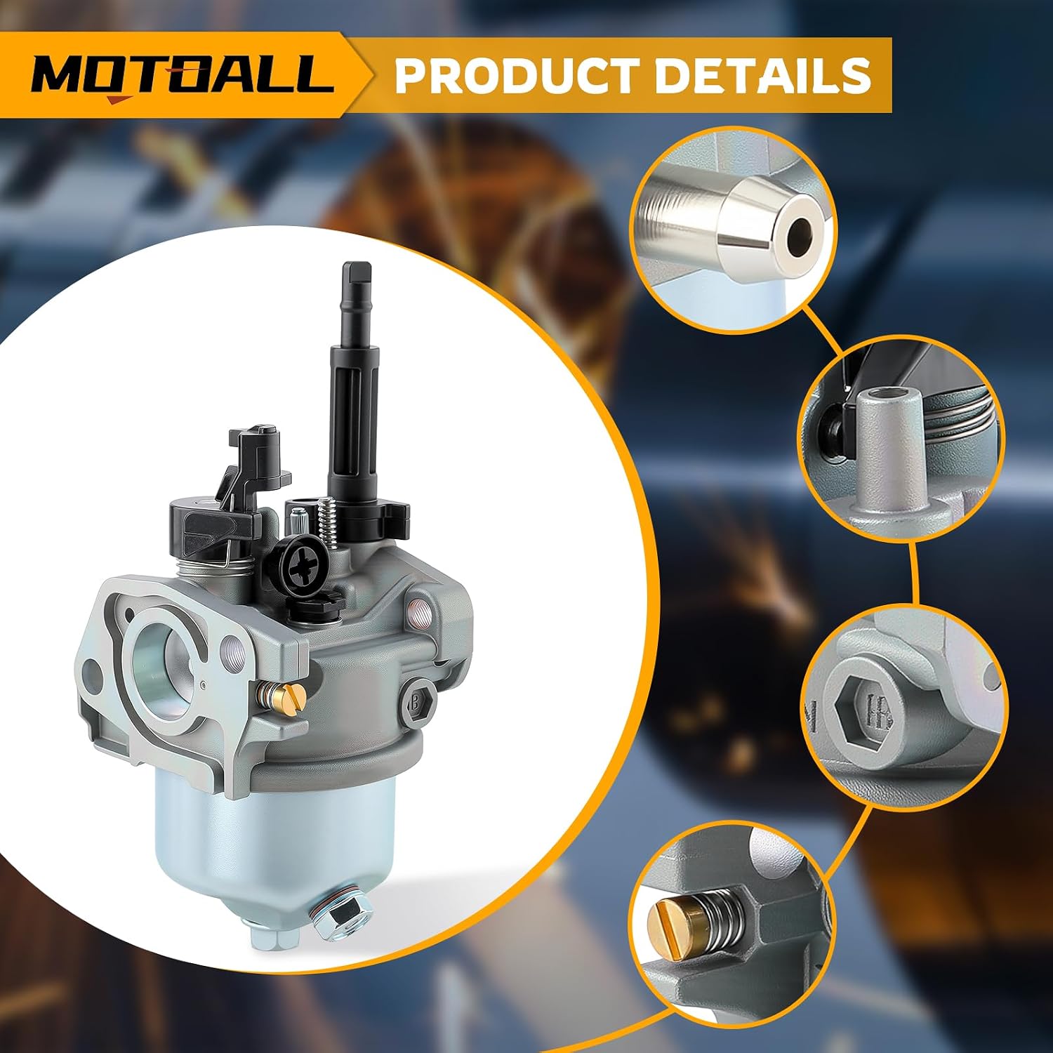 MOTOALL Carburetor for Ryobi RY802900 2900PSI Pressure Washer