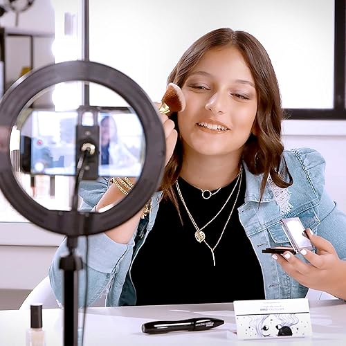 Miniatura 25 de Canal Toys Studio Creator 360 - Kit de creación de video, pantalla verde y trípode, rastreador de cara y movimiento, anillo de luz de 10 pulgadas