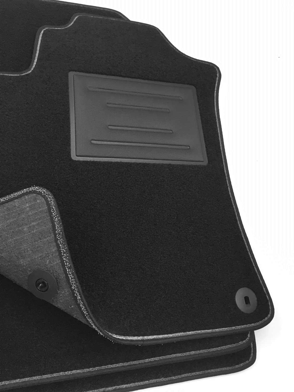ASC Tappetini Auto Compatibili con Kia Ceed 5 Porte 3 Serie