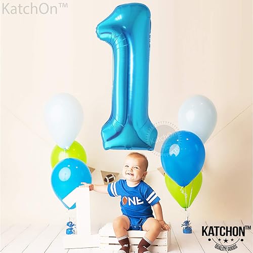 Miniatura 1052 de KatchOn, Globo dorado gigante del número 8 de 40 pulgadas, globo dorado del número 8 para decoraciones de cumpleaños de 8 años para niñas