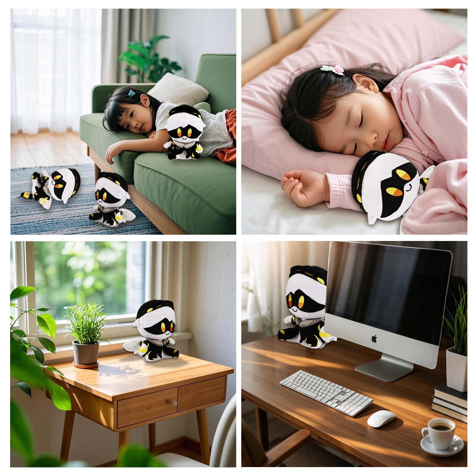 Ainvliya Murder Drones Plush Toy, Among Us Imposter Stuffed Animal, 7.5-11.4 inches, Unisex, Tabletop Play, Cotton Plush - Image 3