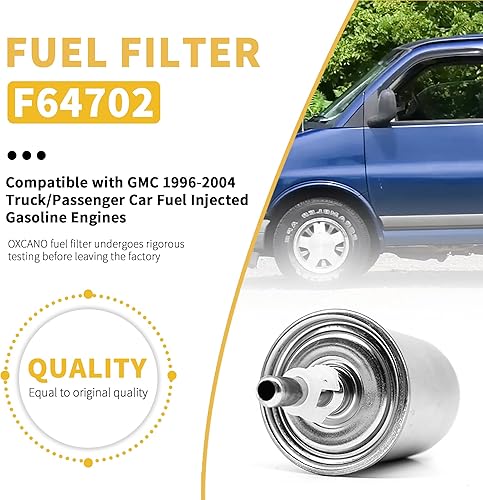Miniatura 3 de PF-2400 Filtro de combustible de gasolina compatible con motores de inyección de combustible GM 1991-2006 para camiones/pasajeros, compatible con