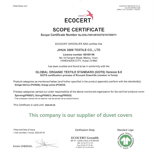 Miniatura 7 de NEXHOME PRO Juego de funda de edredón 100% algodón lavado, tamaño matrimonial, textura de lino orgánico natural, juego de ropa de cama de 3 piezas