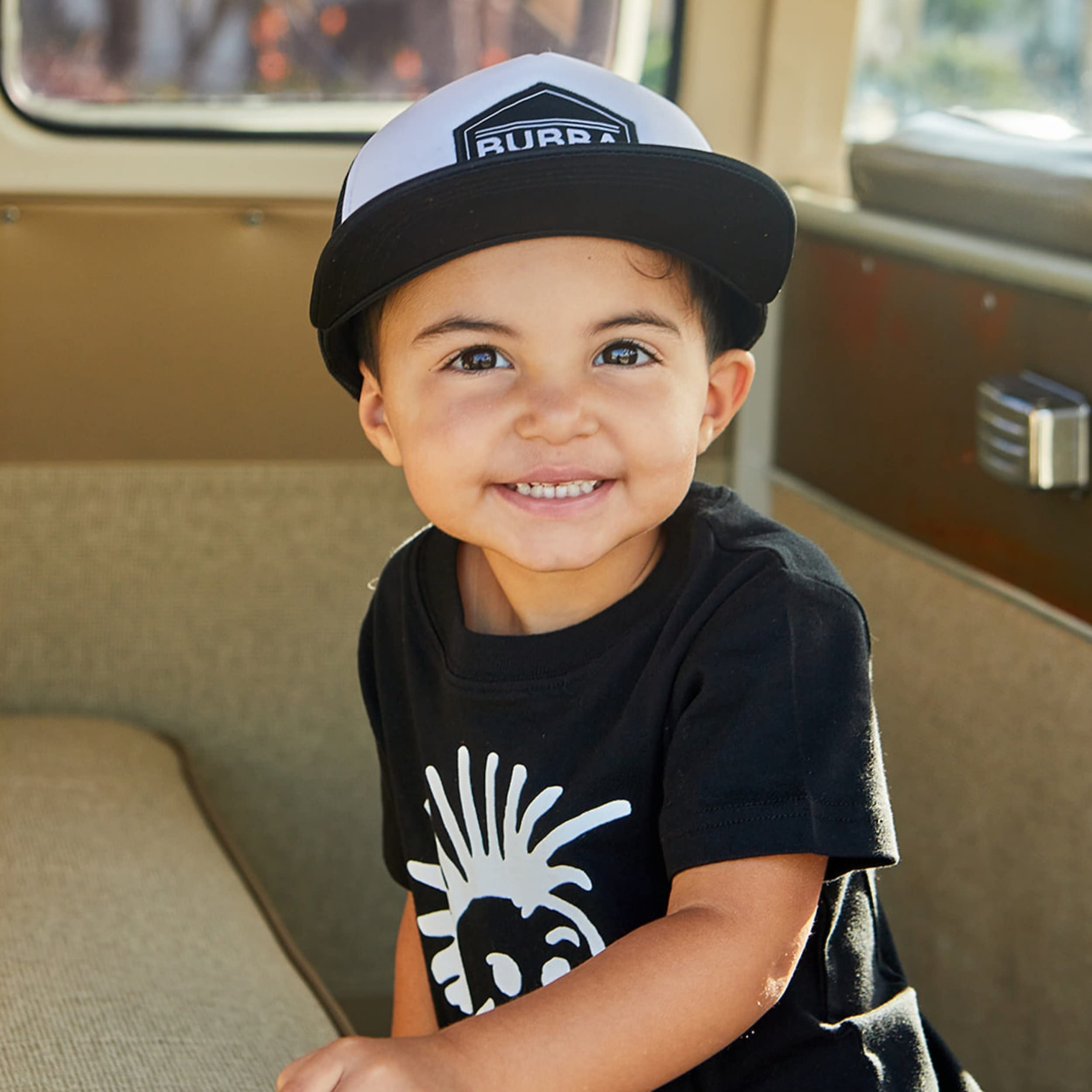 Gorros para bebé, gorra de béisbol para recién nacidos, jóvenes, de malla plana, para camionero, surf, patinaje, Bubba Bro, gorra de playa ajustada para bebés