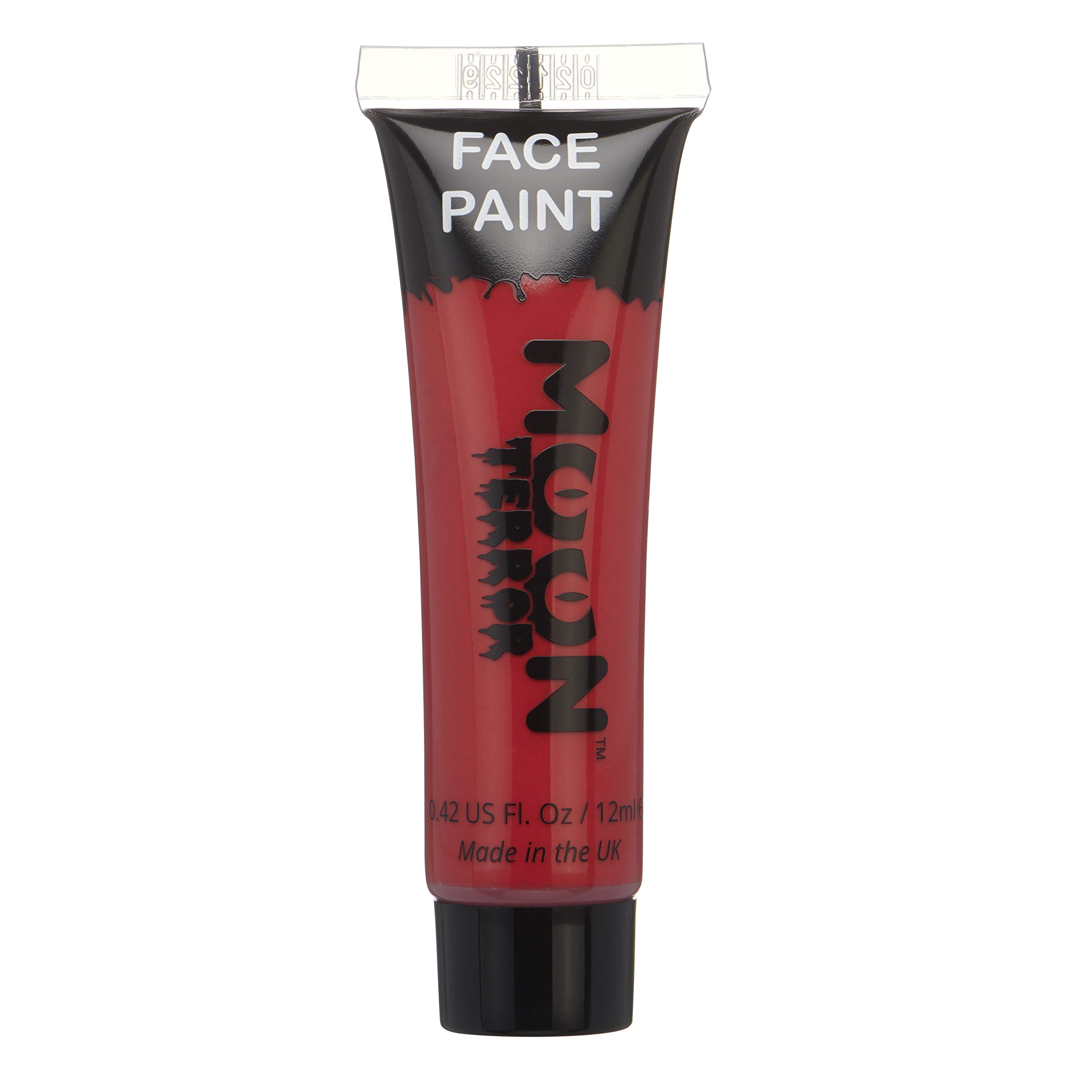 Halloween Face Paint Body Paint by Moon Terror | Blood Red | SFX Make up, Special Effects Make up | 12ml
