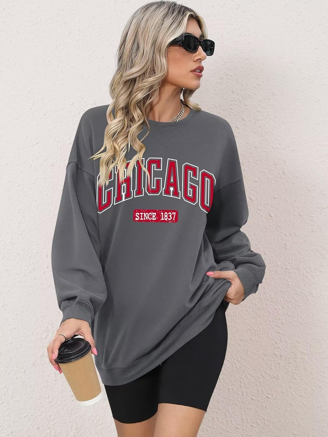 ORANDESIGNE Oversized Graphic Sweatshirt for Women Long Sleeve Crewneck Pullover Casual Fall Hoodie Tops 2026 - Image 4