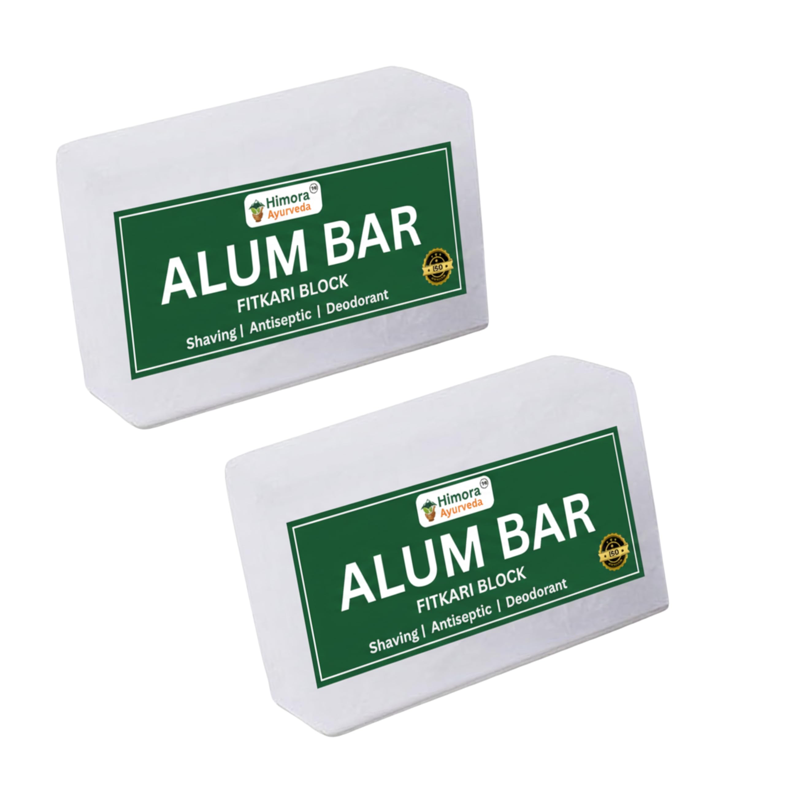 Alum Block (Fitkari) 2x100g – Natural Deodorant & After Shave Stone, Fragrance Free Organic Phitkari for Skin Tightening, Face Care, Shaving & Water Purification-image-15