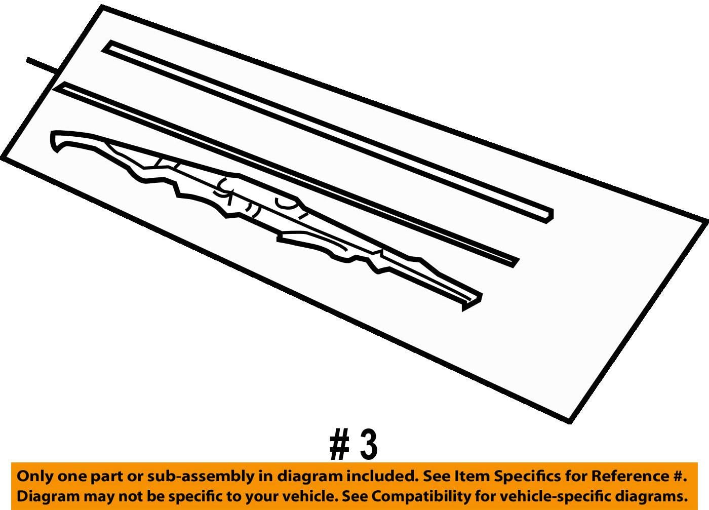 Genuine Honda 76620-SCV-A01 Windshield Wiper Blade