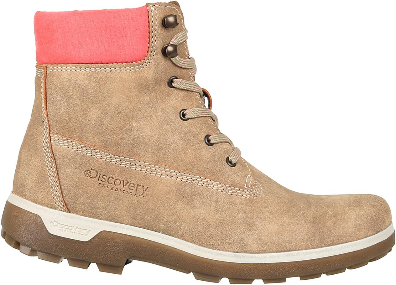 Discovery EXPEDITION Womens Adventure High Top Lace up Hiking Boot Sand Size 9.5