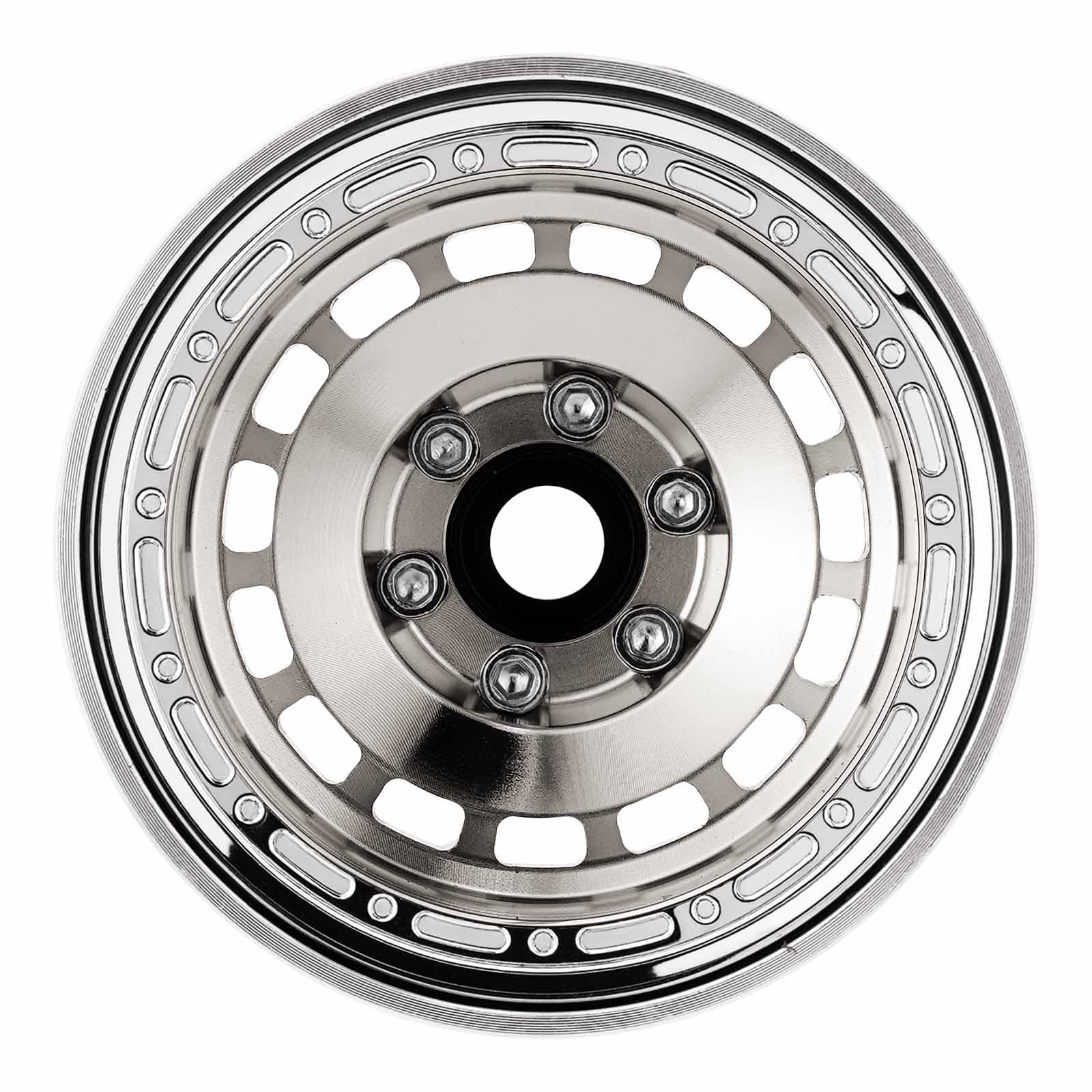 INJORA Llantas 1.9" CNC Aluminio Desplazamiento -10mm para 1/10 SCX10 TX4 RC Crawler Mejoras