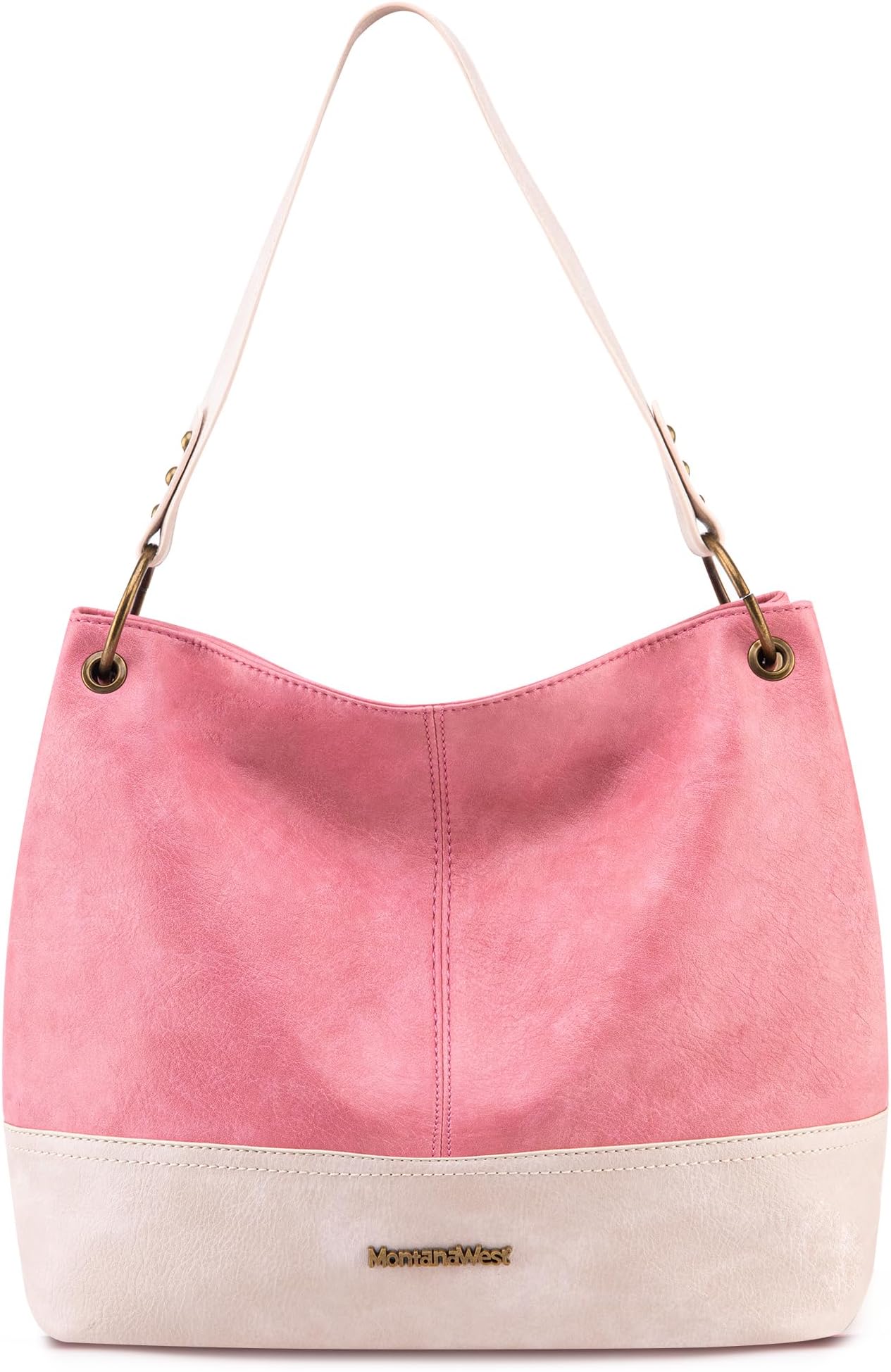 Montana West Hobo Bag for Ladies Shoulder Handbags with Back Pocket | Purses, with Zipper, Purses, with Zipper